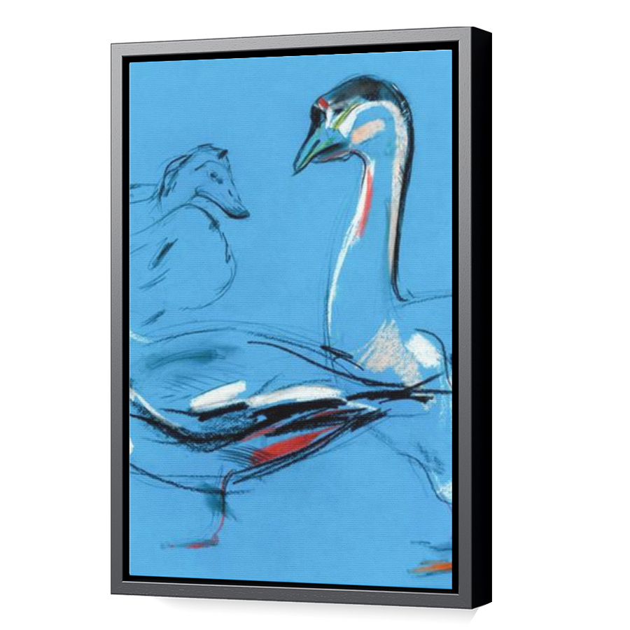 Thumbnail for Canvas - Black Floating Frame