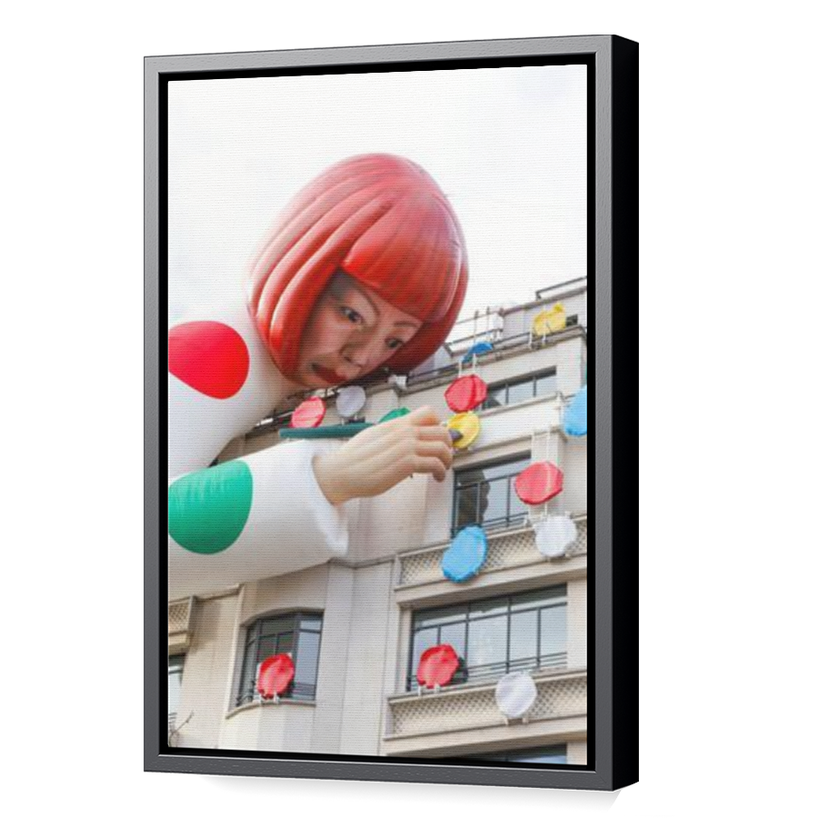 Thumbnail for Canvas - Black Floating Frame