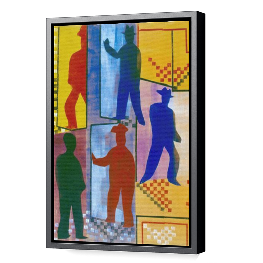 Thumbnail for Canvas - Black Floating Frame