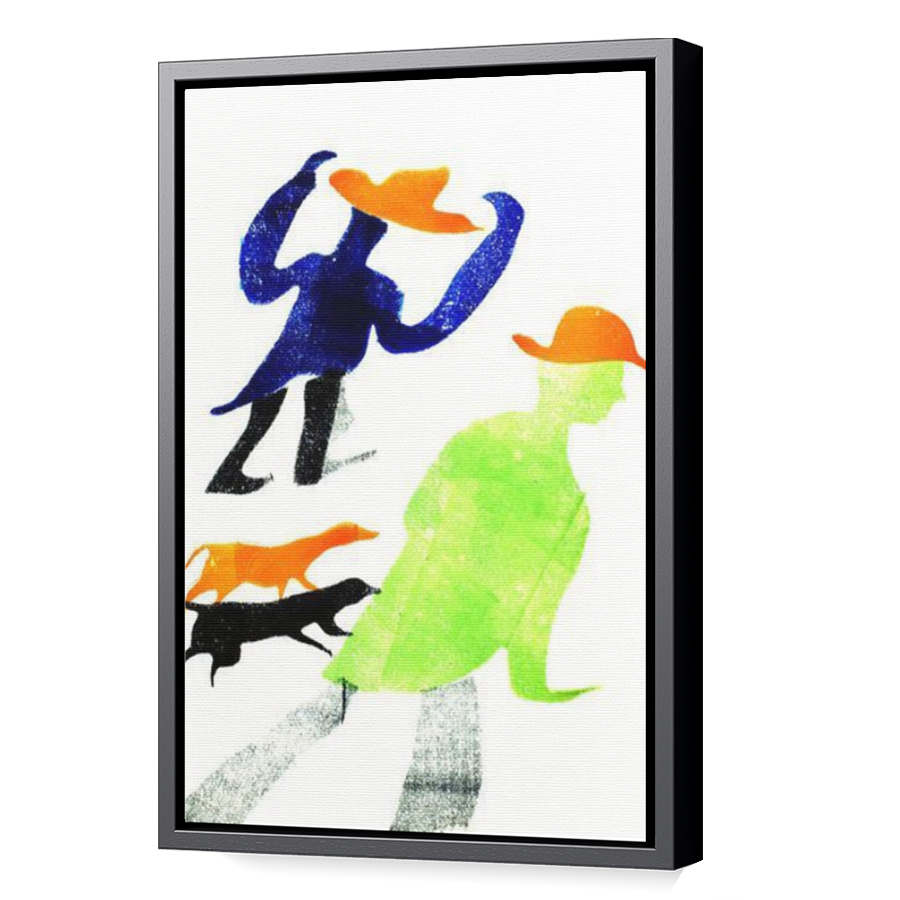 Thumbnail for Canvas - Black Floating Frame