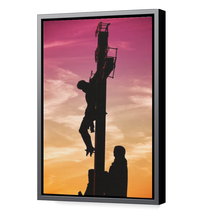 Thumbnail for Canvas - Black Floating Frame
