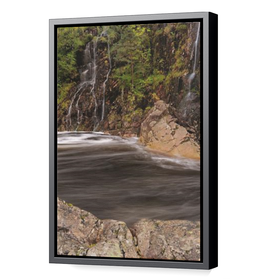 Thumbnail for Canvas - Black Floating Frame