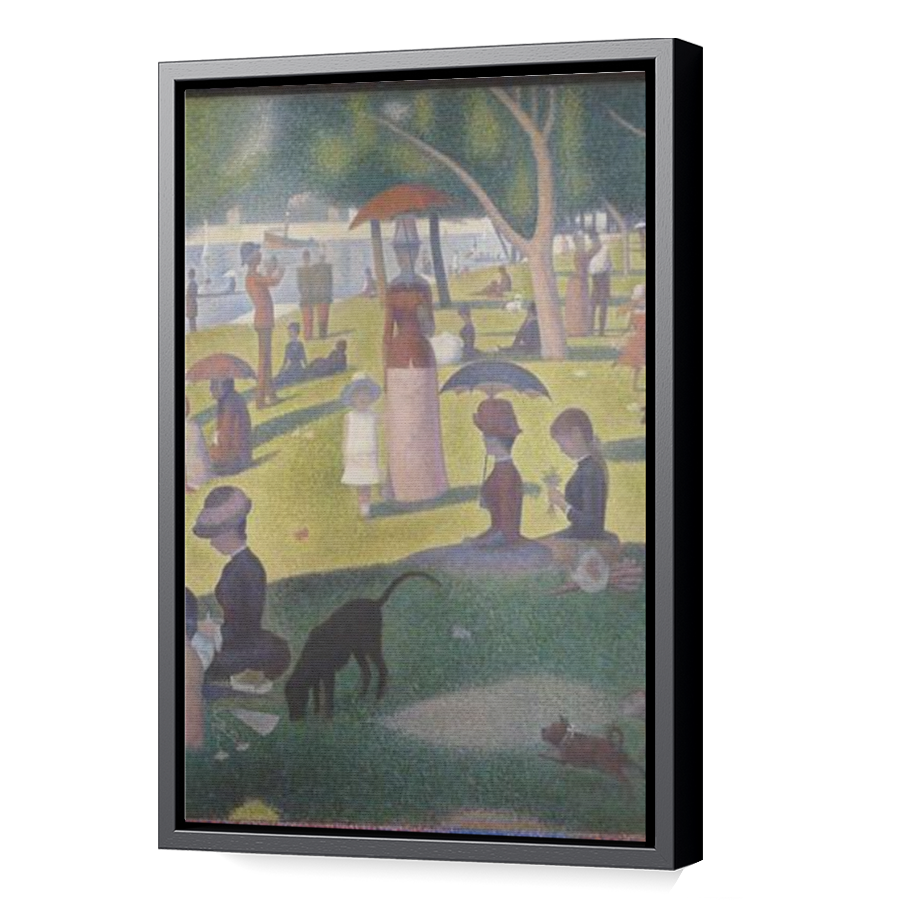 Thumbnail for Canvas - Black Floating Frame