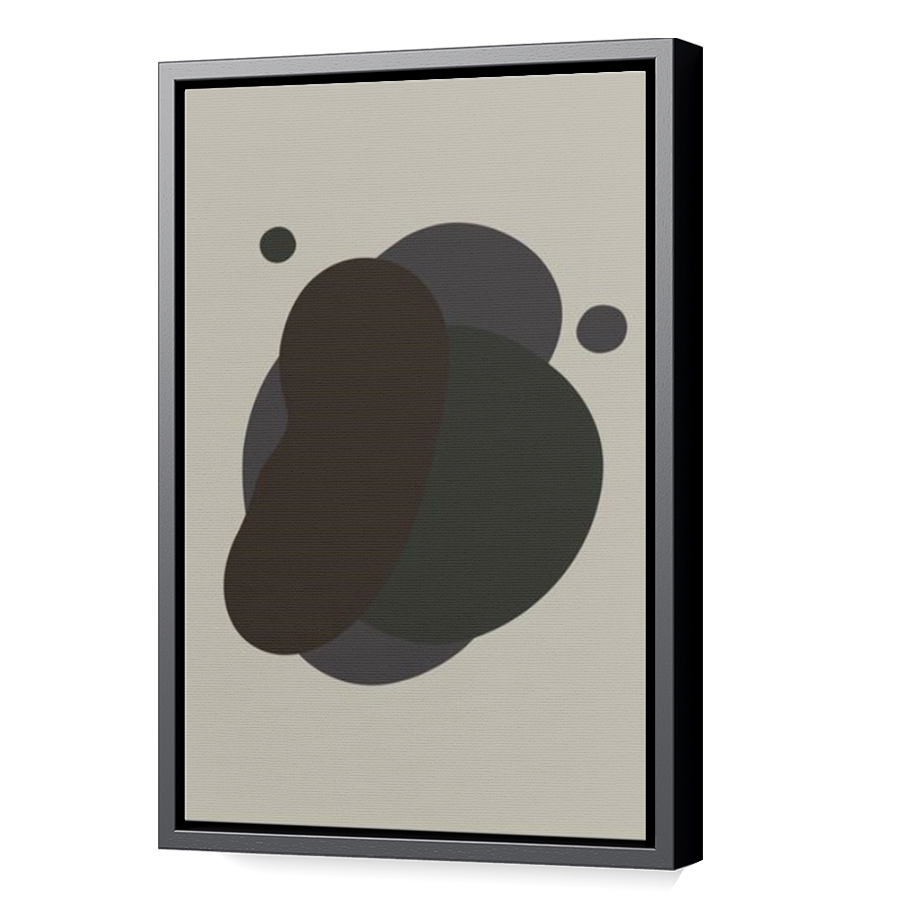 Thumbnail for Canvas - Black Floating Frame