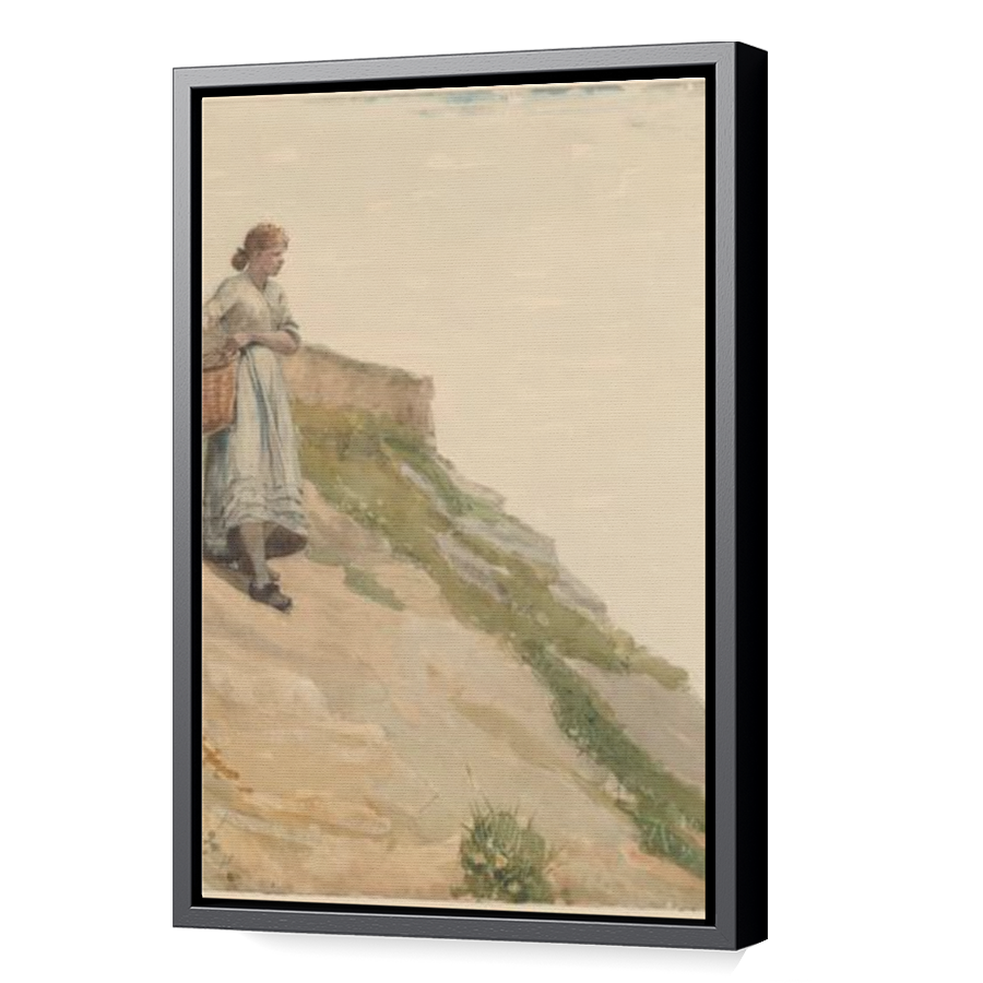 Thumbnail for Canvas - Black Floating Frame