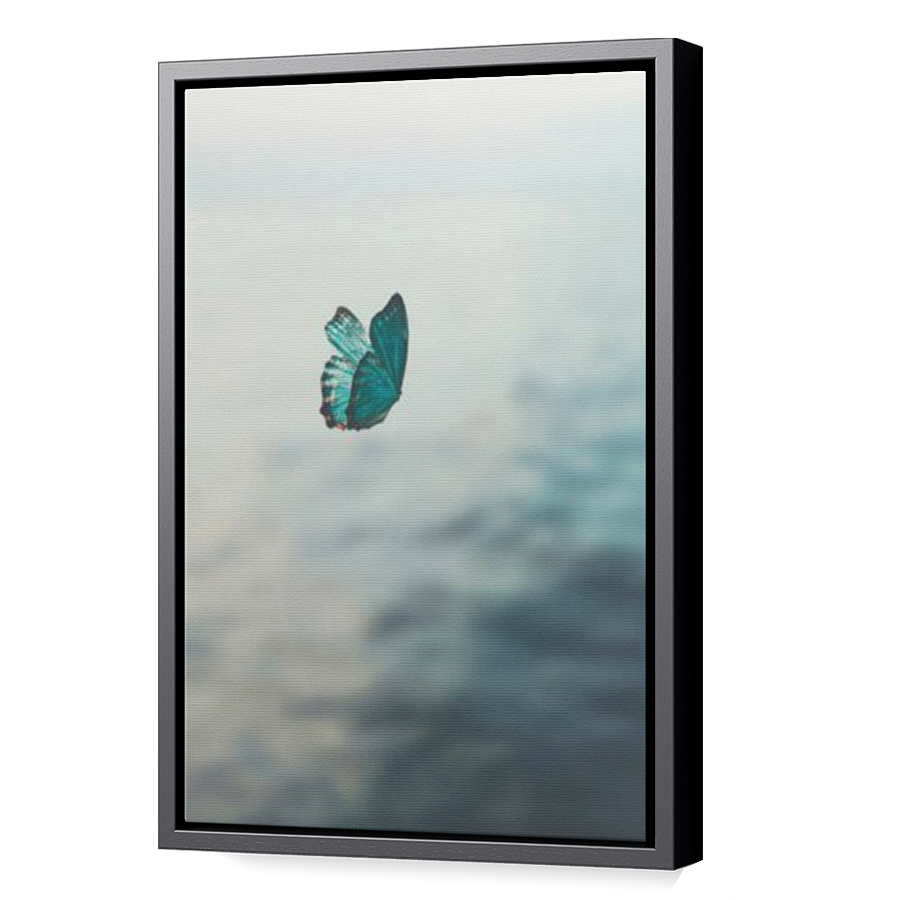 Thumbnail for Canvas - Black Floating Frame