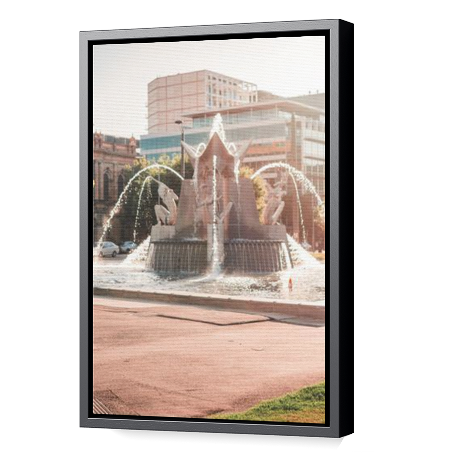 Thumbnail for Canvas - Black Floating Frame