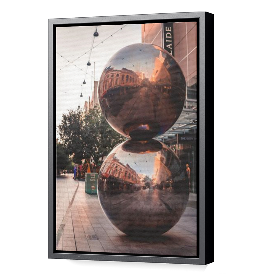 Thumbnail for Canvas - Black Floating Frame