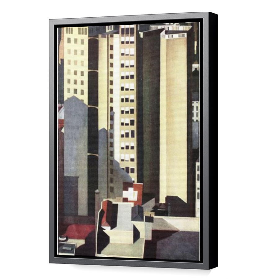 Thumbnail for Canvas - Black Floating Frame