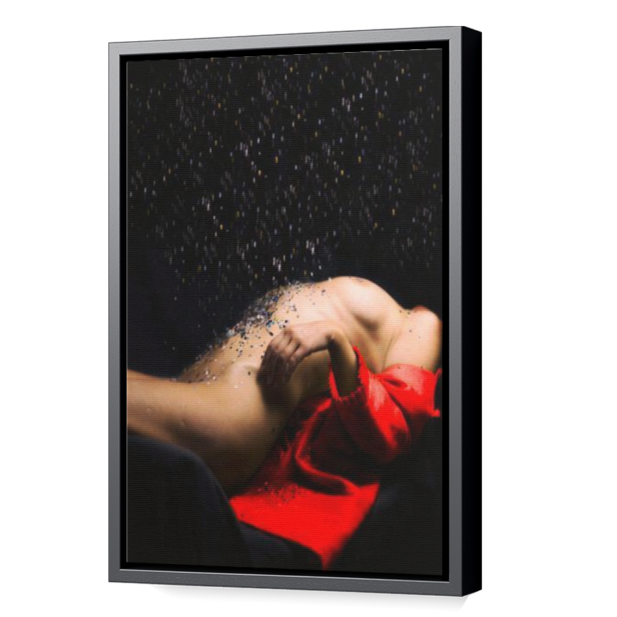 Thumbnail for Canvas - Black Floating Frame