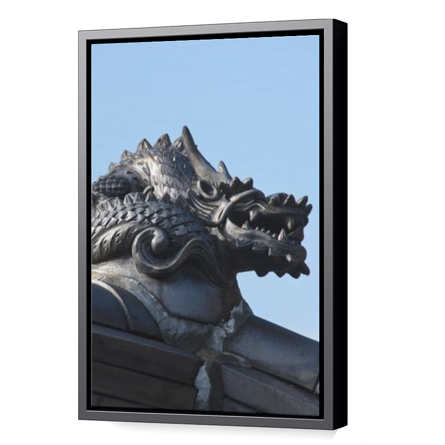 Thumbnail for Canvas - Black Floating Frame