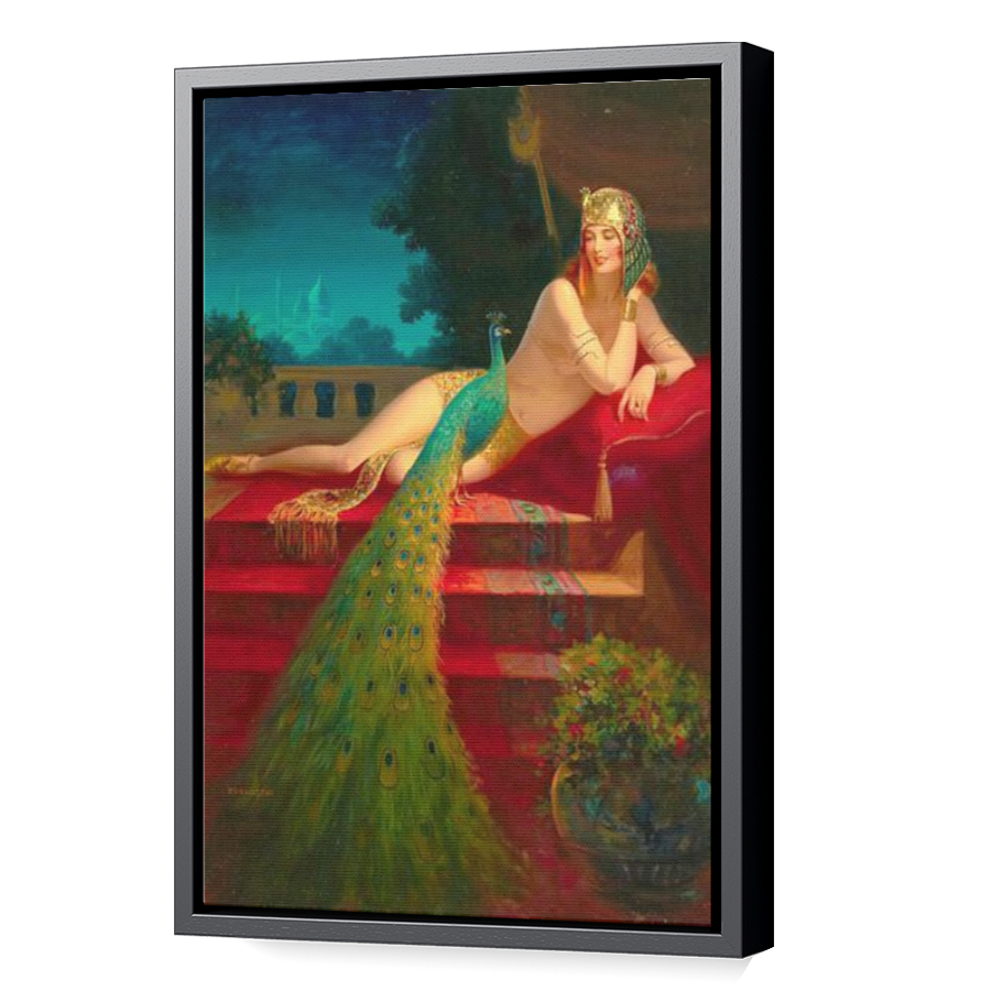 Thumbnail for Canvas - Black Floating Frame