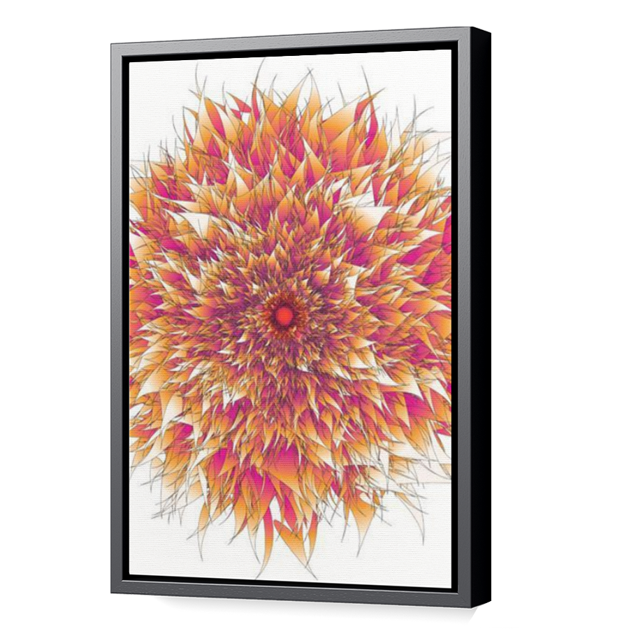 Thumbnail for Canvas - Black Floating Frame