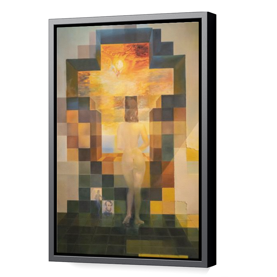 Thumbnail for Canvas - Black Floating Frame