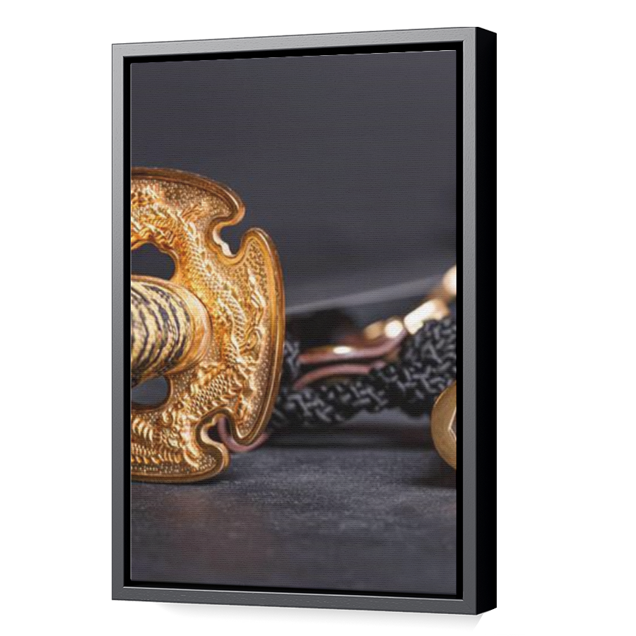 Thumbnail for Canvas - Black Floating Frame
