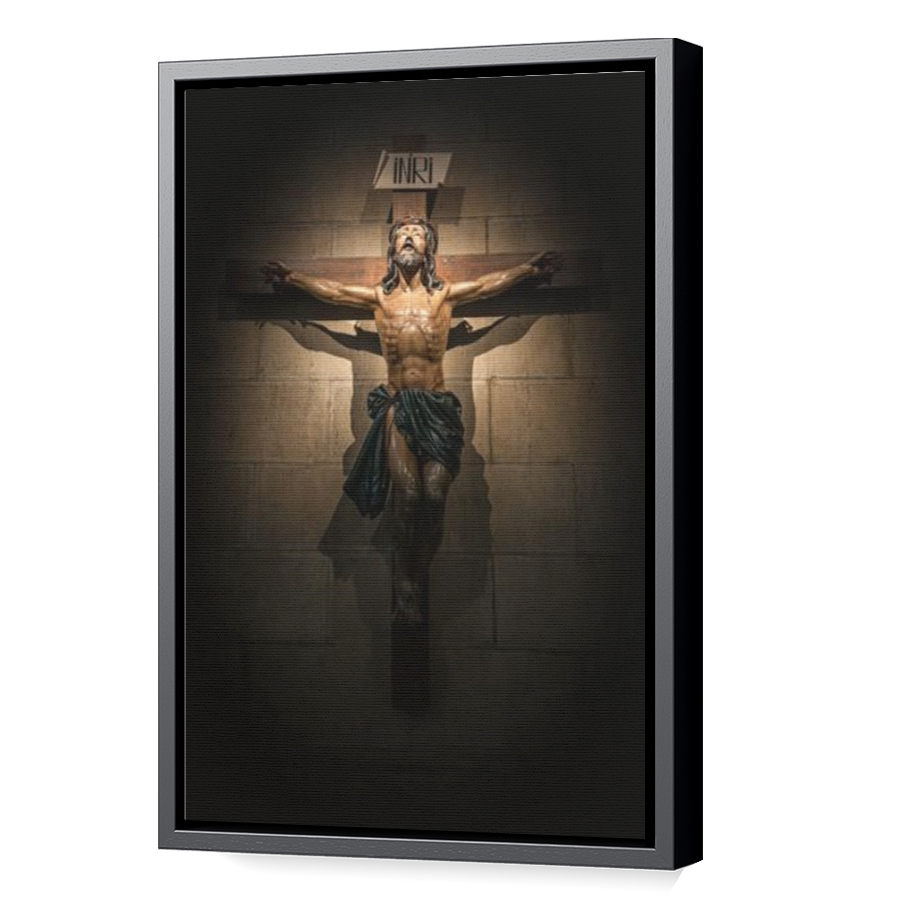 Thumbnail for Canvas - Black Floating Frame