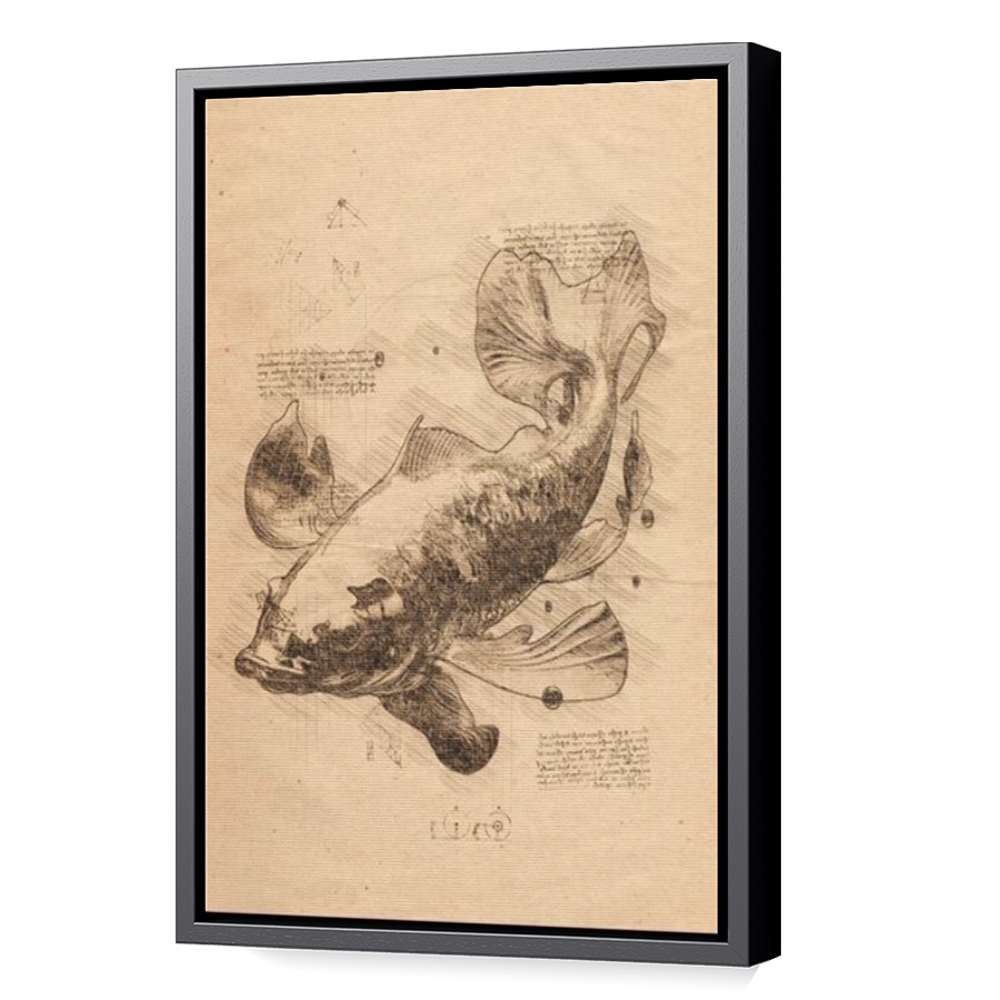 Thumbnail for Canvas - Black Floating Frame
