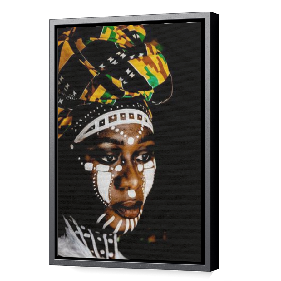 Thumbnail for Canvas - Black Floating Frame