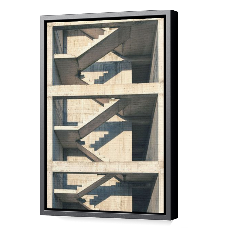 Thumbnail for Canvas - Black Floating Frame