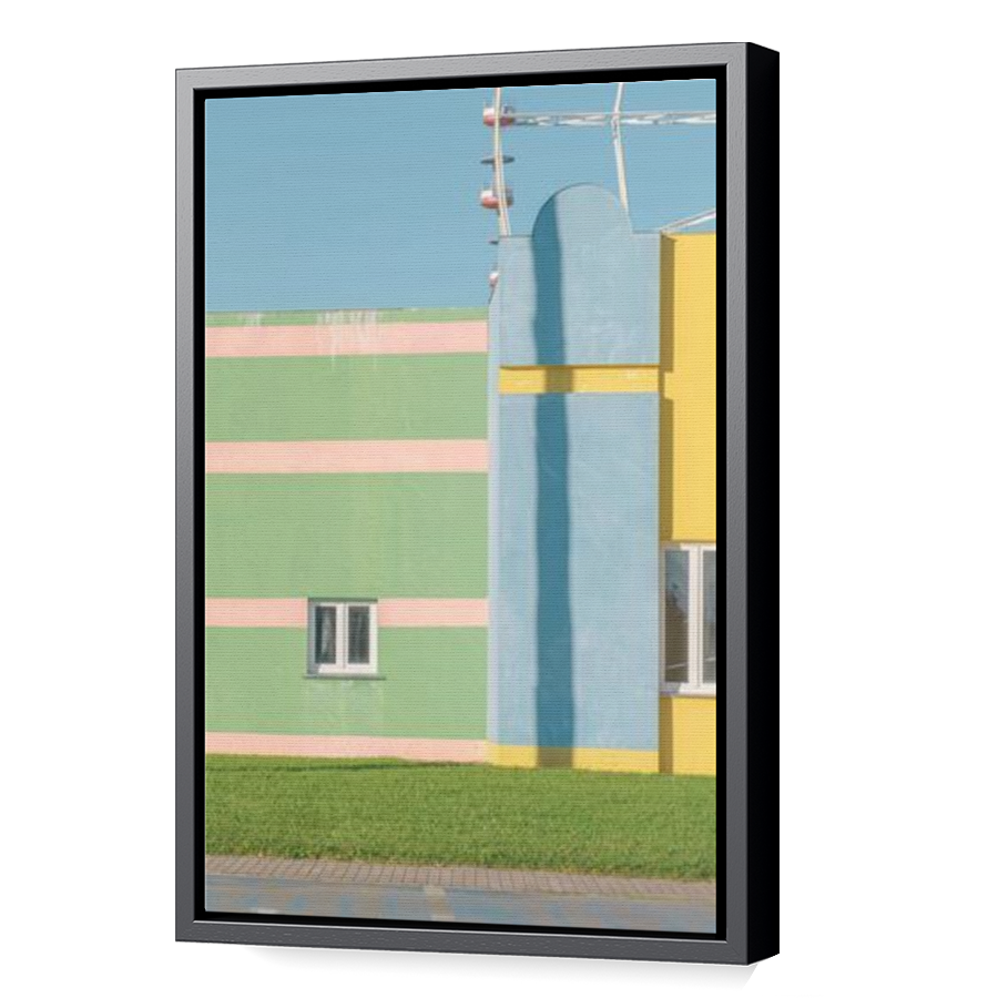 Thumbnail for Canvas - Black Floating Frame