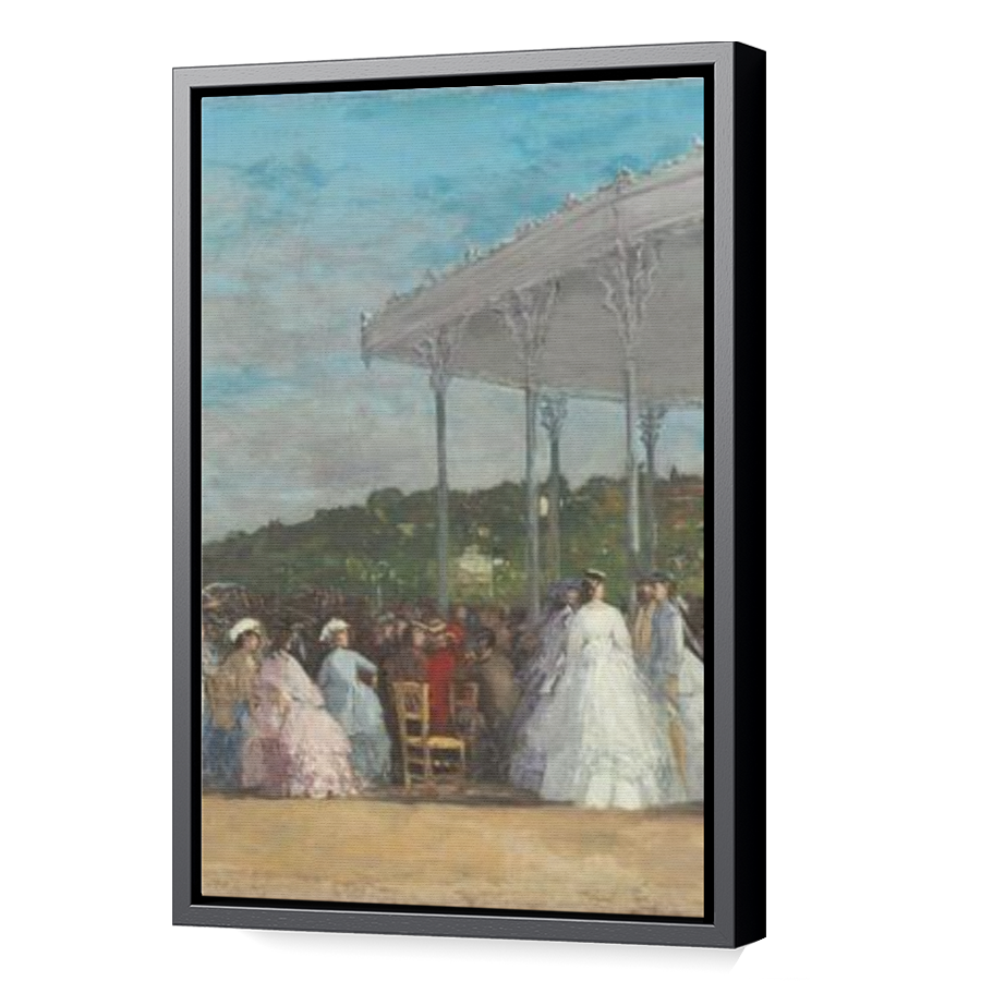 Thumbnail for Canvas - Black Floating Frame
