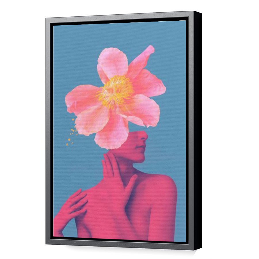 Thumbnail for Canvas - Black Floating Frame