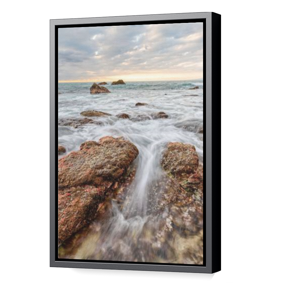 Thumbnail for Canvas - Black Floating Frame