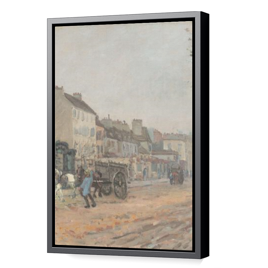 Thumbnail for Canvas - Black Floating Frame