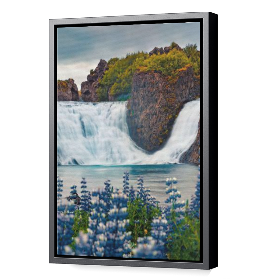 Thumbnail for Canvas - Black Floating Frame