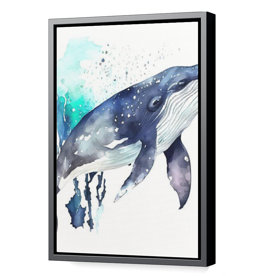 Thumbnail for Canvas - Black Floating Frame