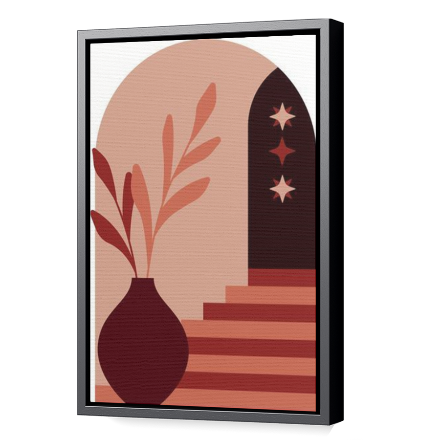 Thumbnail for Canvas - Black Floating Frame