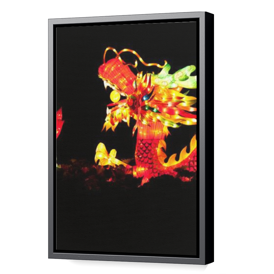 Thumbnail for Canvas - Black Floating Frame