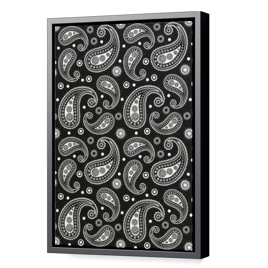 Thumbnail for Canvas - Black Floating Frame