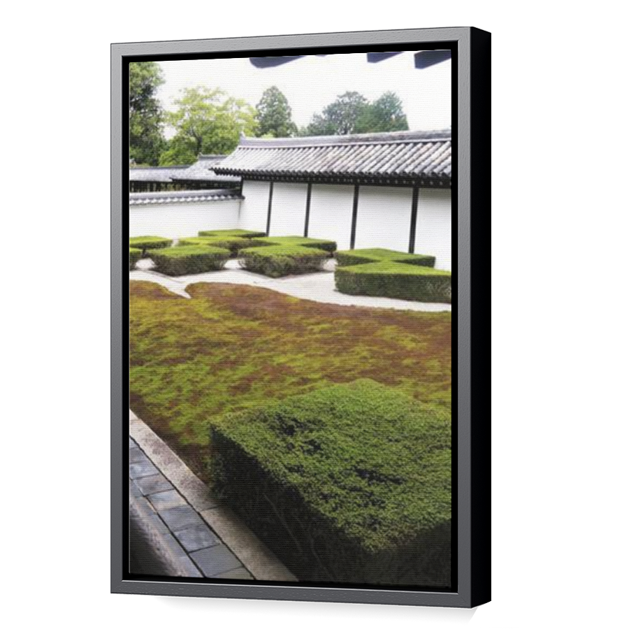 Thumbnail for Canvas - Black Floating Frame
