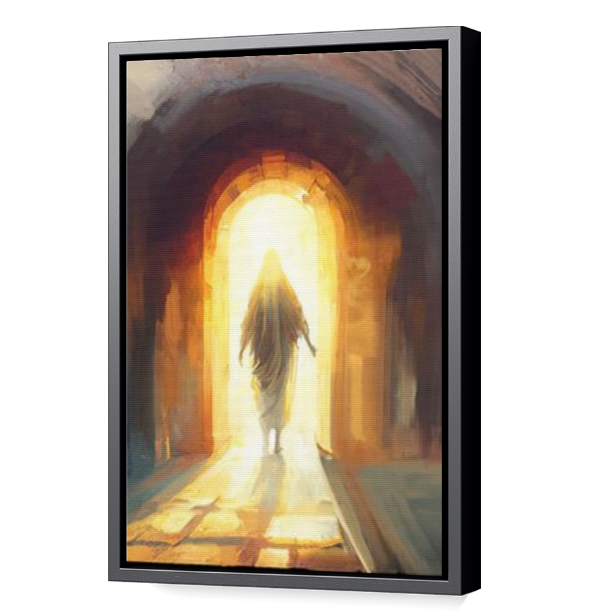 Thumbnail for Canvas - Black Floating Frame