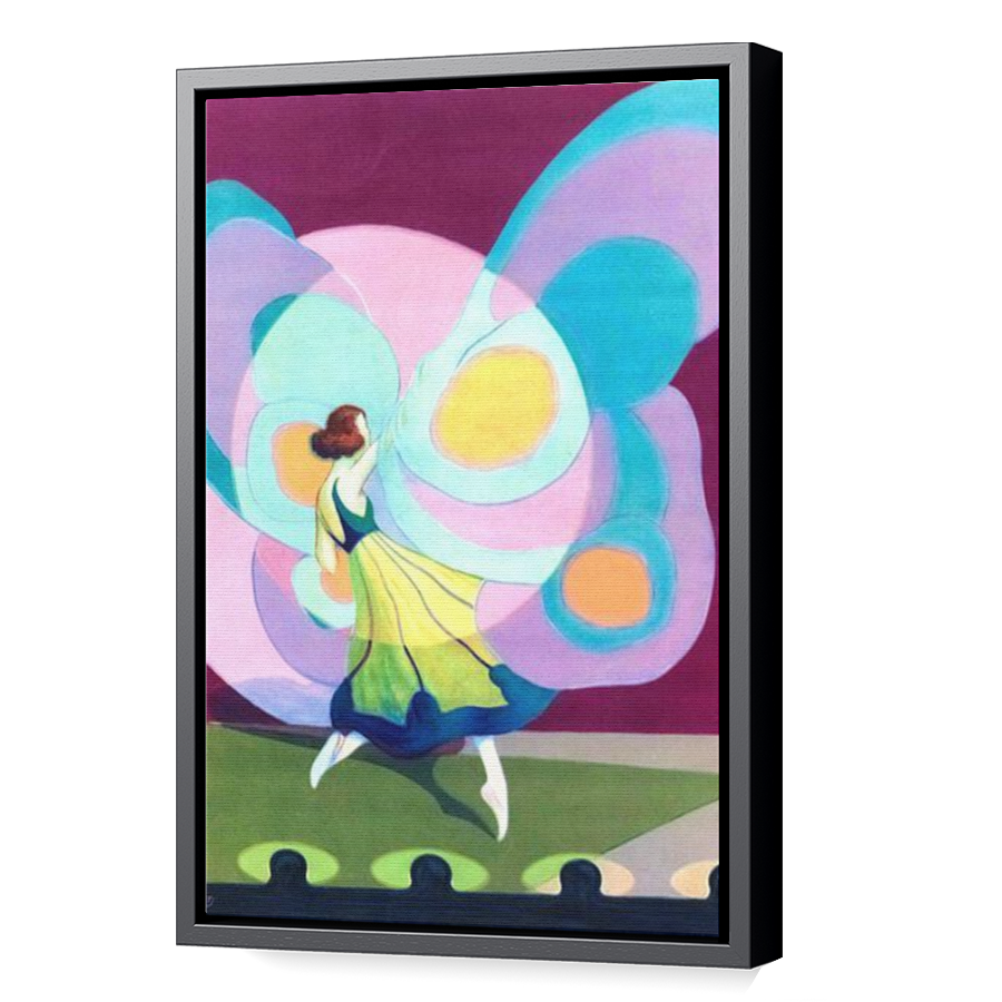 Thumbnail for Canvas - Black Floating Frame