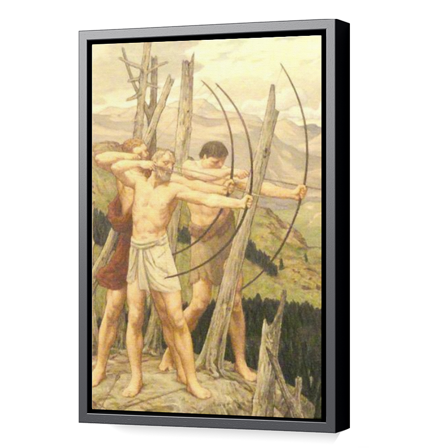 Thumbnail for Canvas - Black Floating Frame