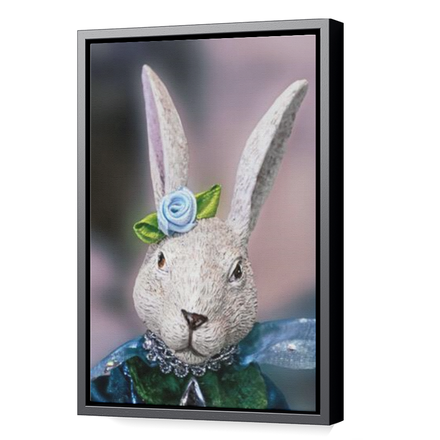 Thumbnail for Canvas - Black Floating Frame