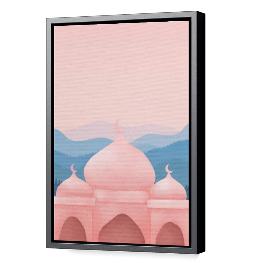 Thumbnail for Canvas - Black Floating Frame