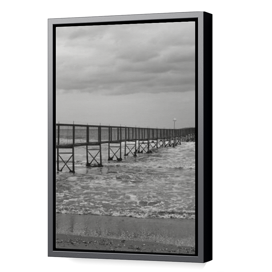 Thumbnail for Canvas - Black Floating Frame