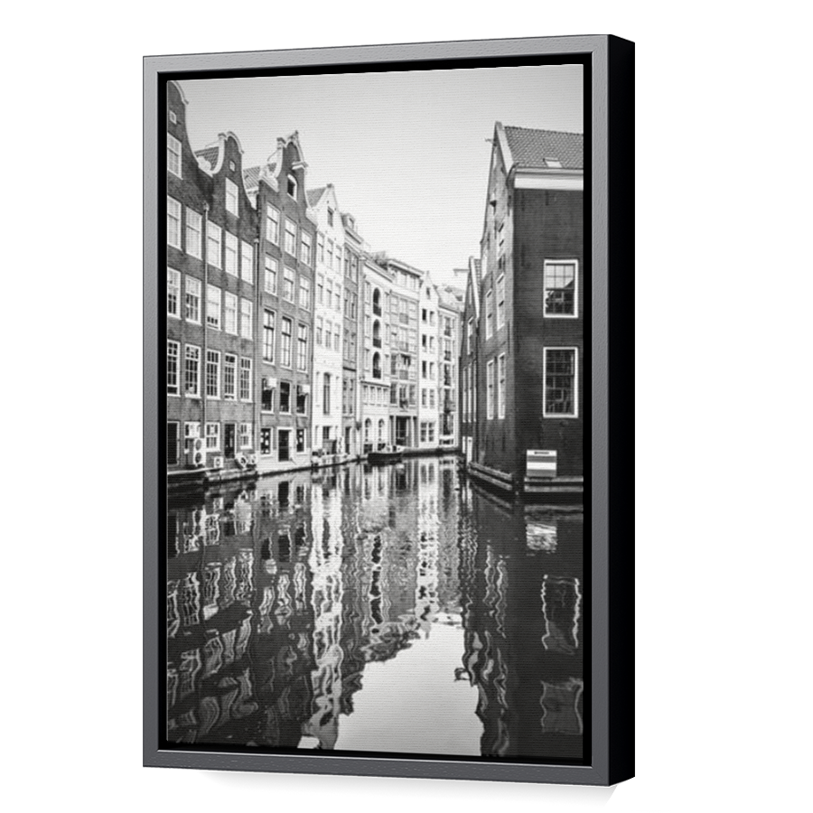 Thumbnail for Canvas - Black Floating Frame