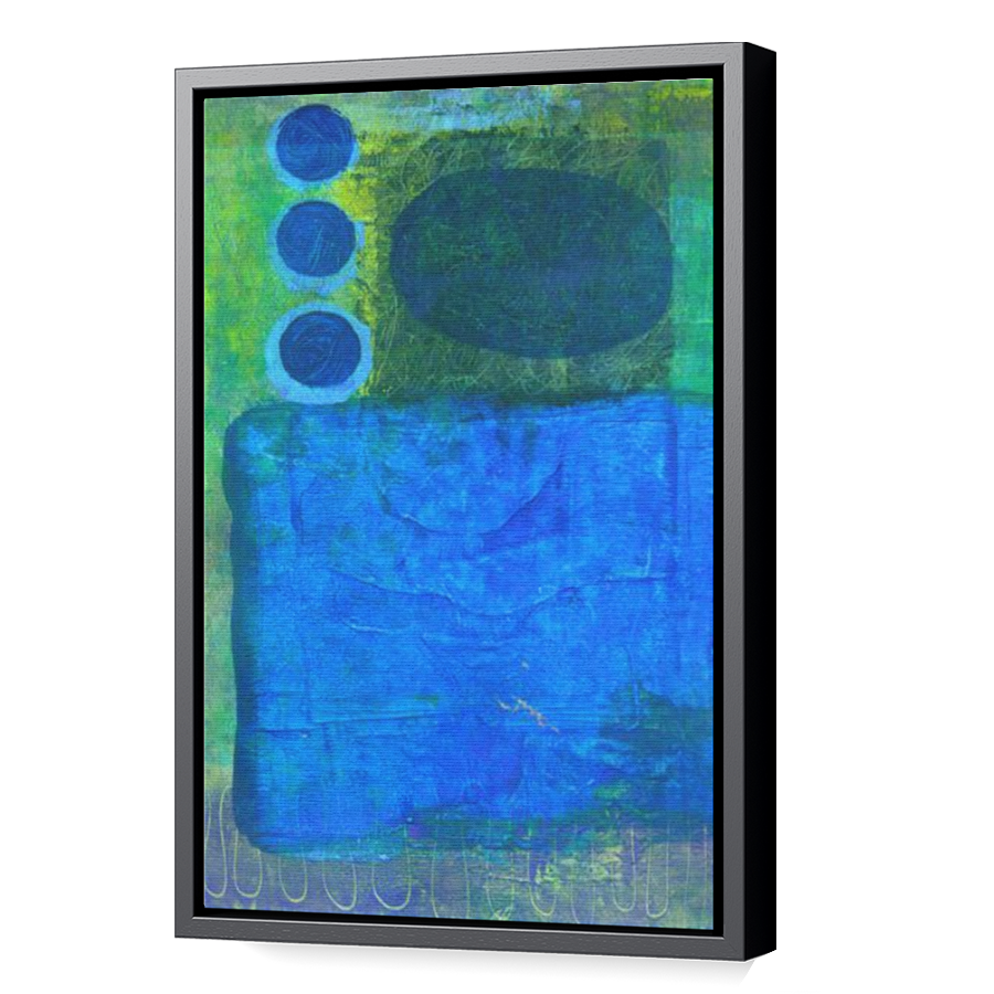 Thumbnail for Canvas - Black Floating Frame