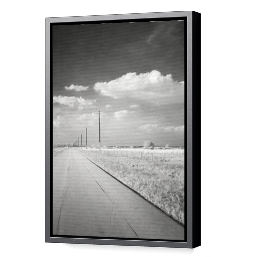 Thumbnail for Canvas - Black Floating Frame