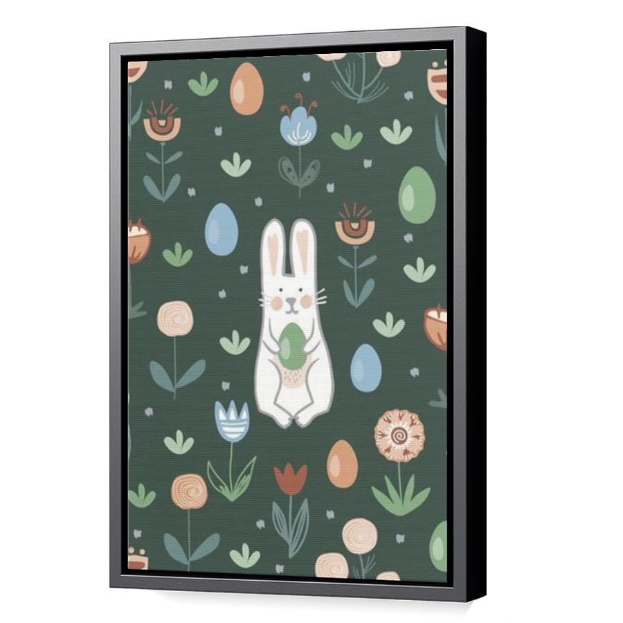 Thumbnail for Canvas - Black Floating Frame