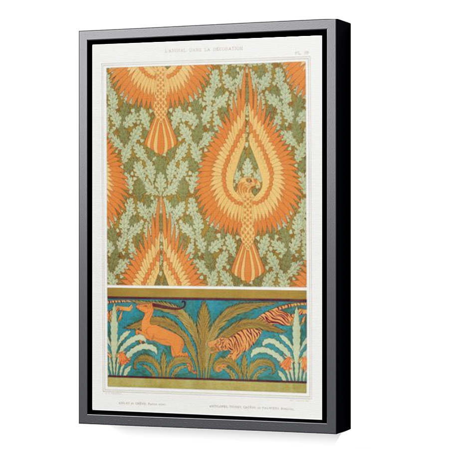 Thumbnail for Canvas - Black Floating Frame