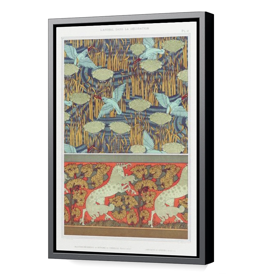 Thumbnail for Canvas - Black Floating Frame