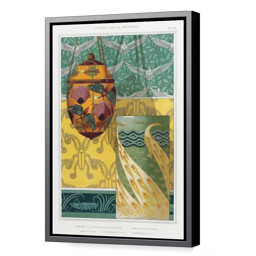 Thumbnail for Canvas - Black Floating Frame