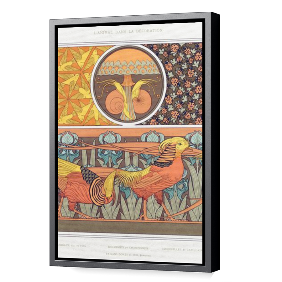 Thumbnail for Canvas - Black Floating Frame