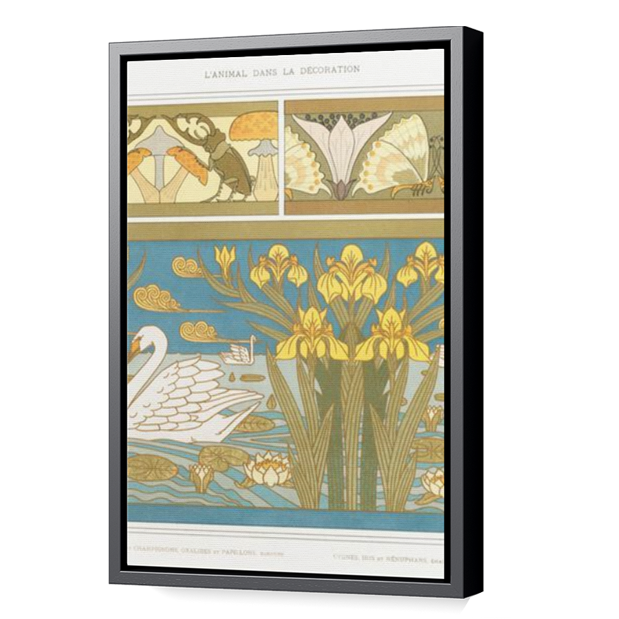 Thumbnail for Canvas - Black Floating Frame
