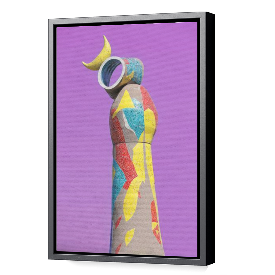 Thumbnail for Canvas - Black Floating Frame